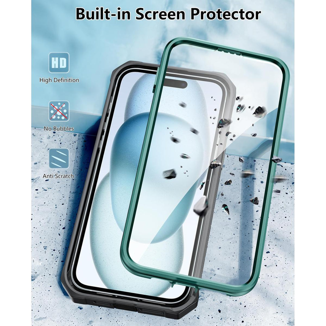 FNTCASE ArmorShield for iPhone 15 Plus - Rugged Protection - DOKUTRONIX