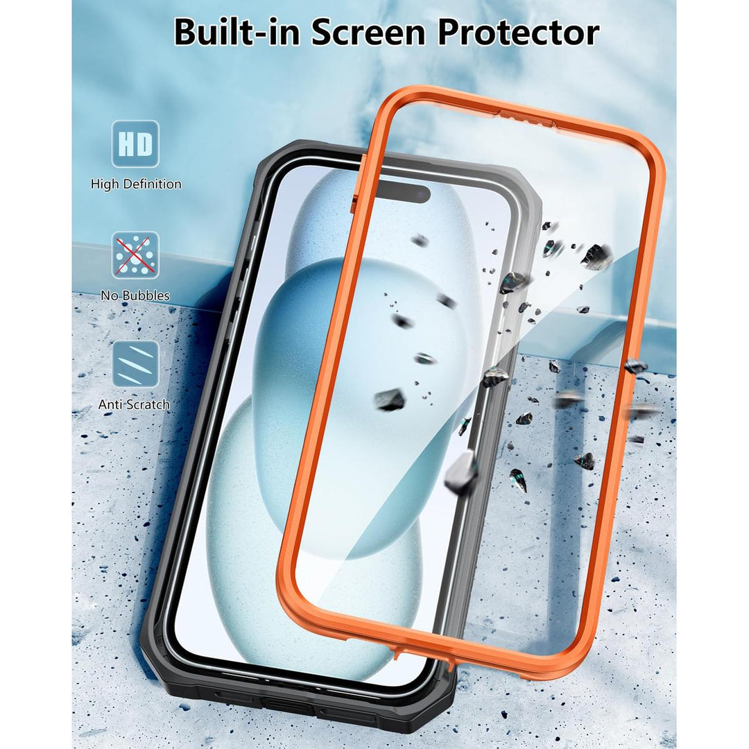 FNTCASE ArmorShield for iPhone 15 Plus - Rugged Protection - DOKUTRONIX