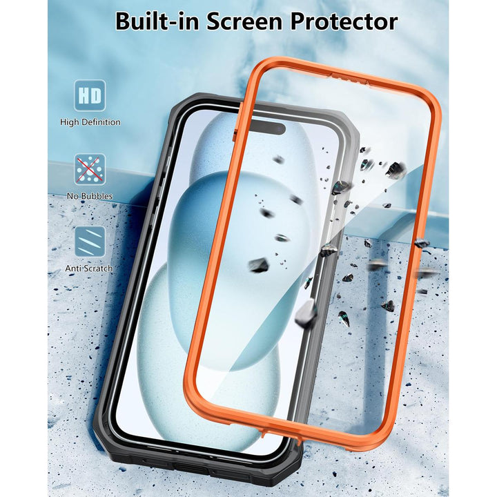 FNTCASE ArmorShield for iPhone 15 Plus - Rugged Protection - DOKUTRONIX
