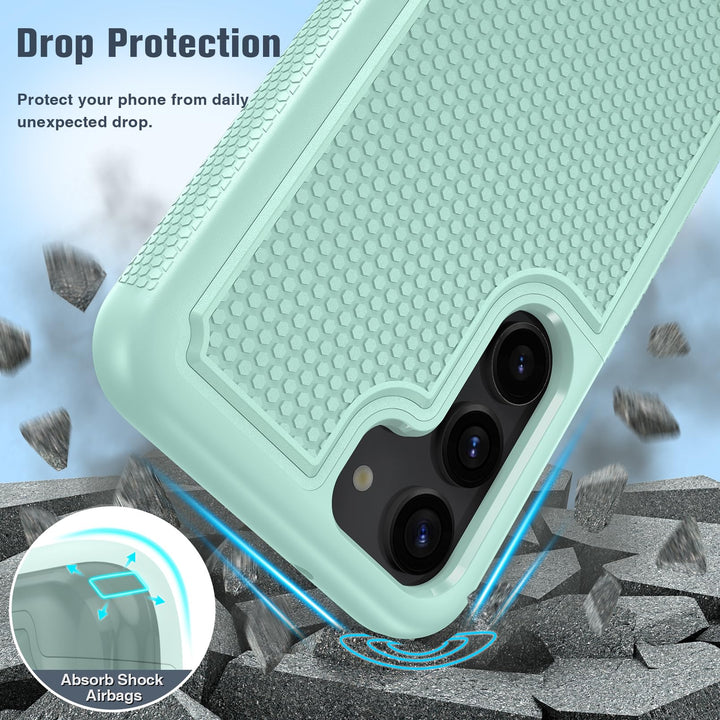 FNTCASE Rugged Shield for Galaxy S23 - Black Matte - DOKUTRONIX