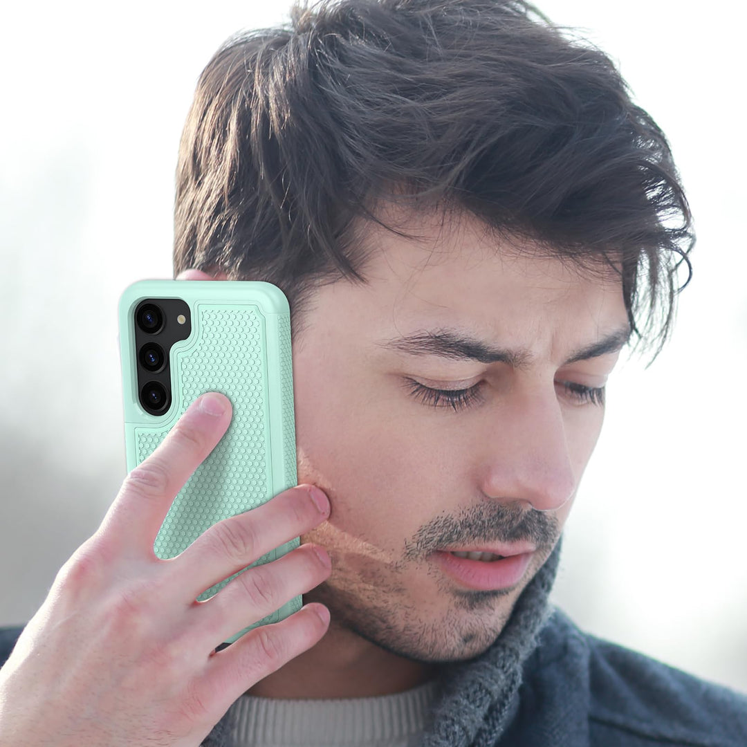 FNTCASE Rugged Shield for Galaxy S23 - Black Matte - DOKUTRONIX