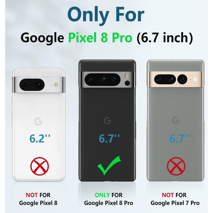 FNTCASE Rugged Kickstand Case for Pixel 8 Pro - Green - DOKUTRONIX