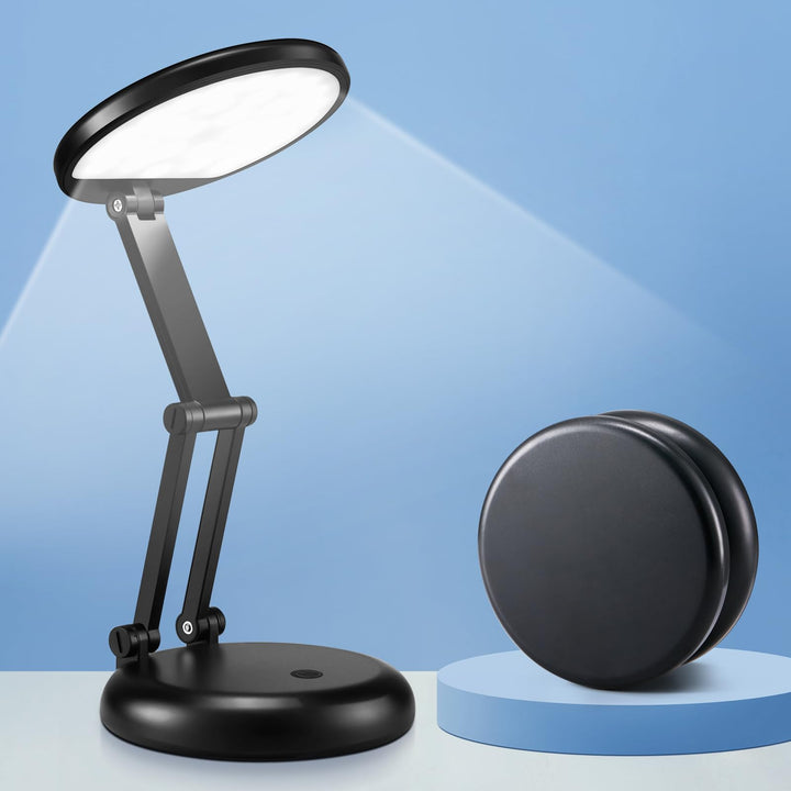 Foldable Glow: Rechargeable 3600mAh Table Lamp - DOKUTRONIX