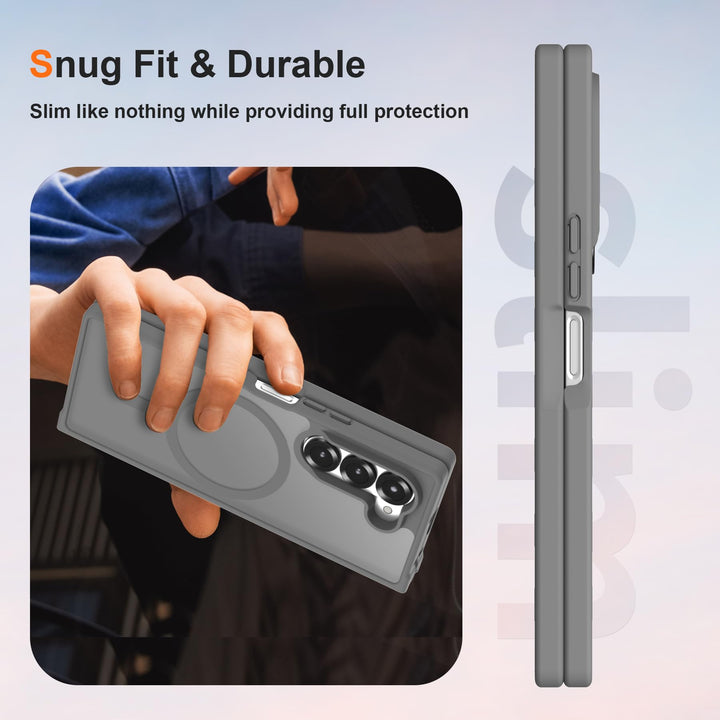 FoldTech Clear MagCase for Samsung Z6 - DOKUTRONIX