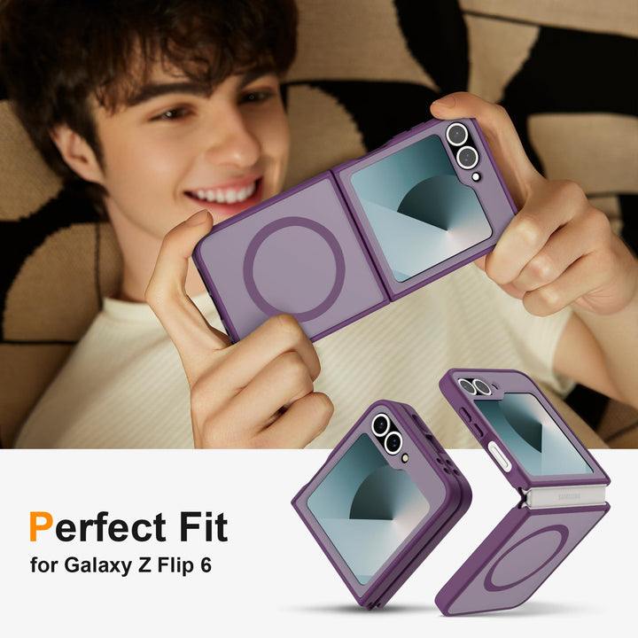 FoldTech Clear MagCase for Samsung Z6 - DOKUTRONIX