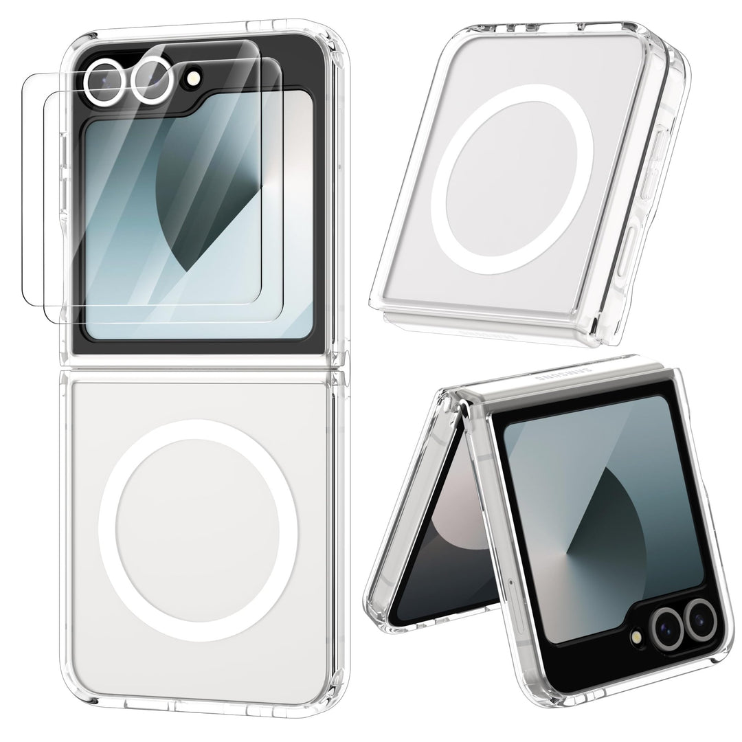 FoldTech Clear MagCase for Samsung Z6 - DOKUTRONIX