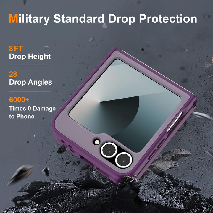 FoldTech Clear MagCase for Samsung Z6 - DOKUTRONIX