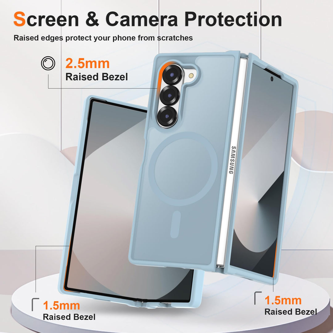 FoldTech Clear MagCase for Samsung Z6 - DOKUTRONIX