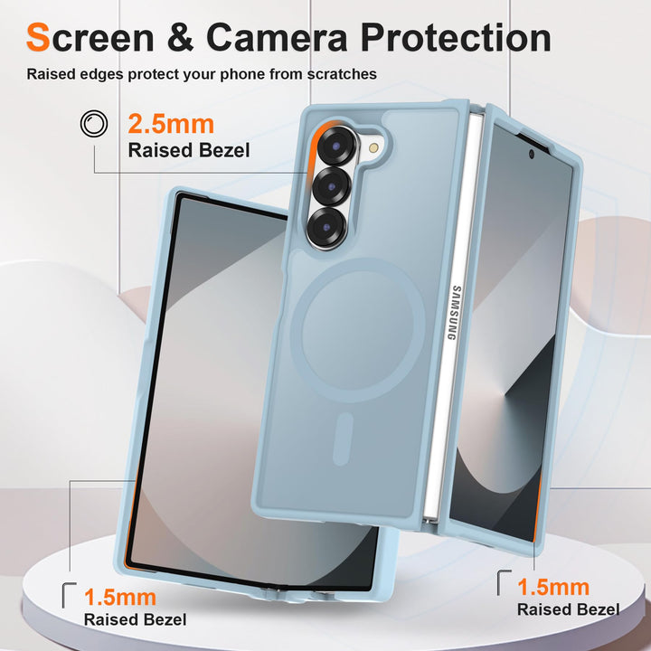 FoldTech Clear MagCase for Samsung Z6 - DOKUTRONIX