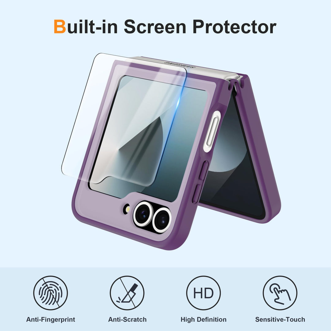 FoldTech Clear MagCase for Samsung Z6 - DOKUTRONIX