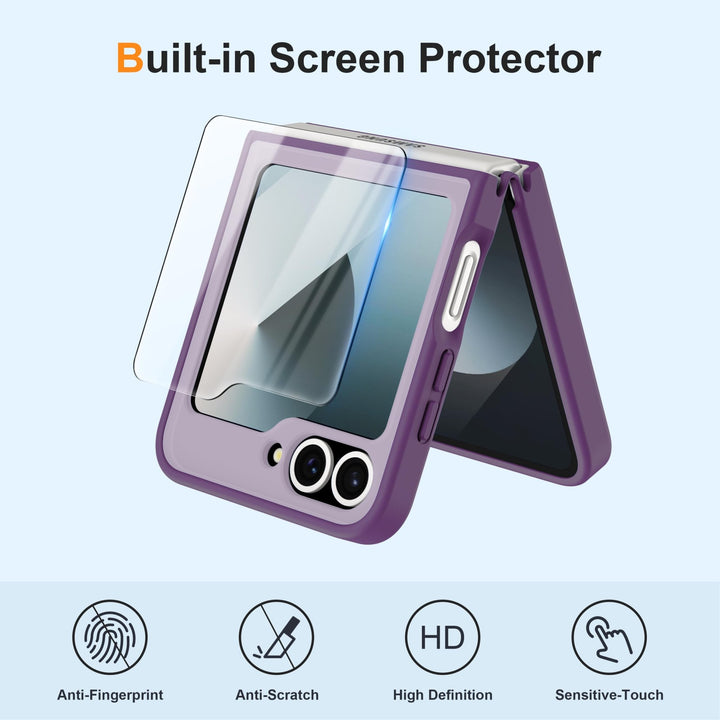 FoldTech Clear MagCase for Samsung Z6 - DOKUTRONIX