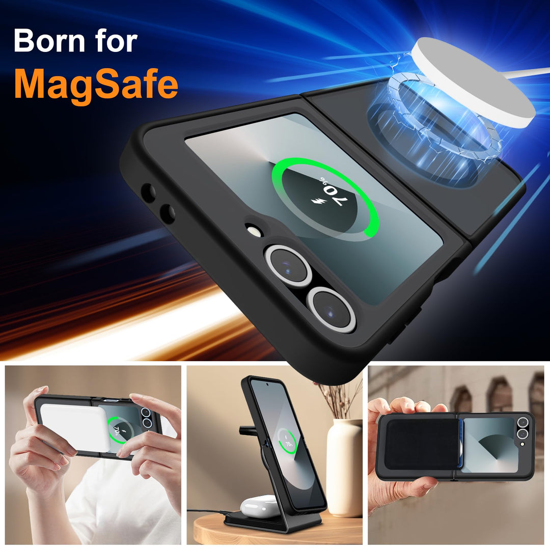 FoldTech Clear MagCase for Samsung Z6 - DOKUTRONIX