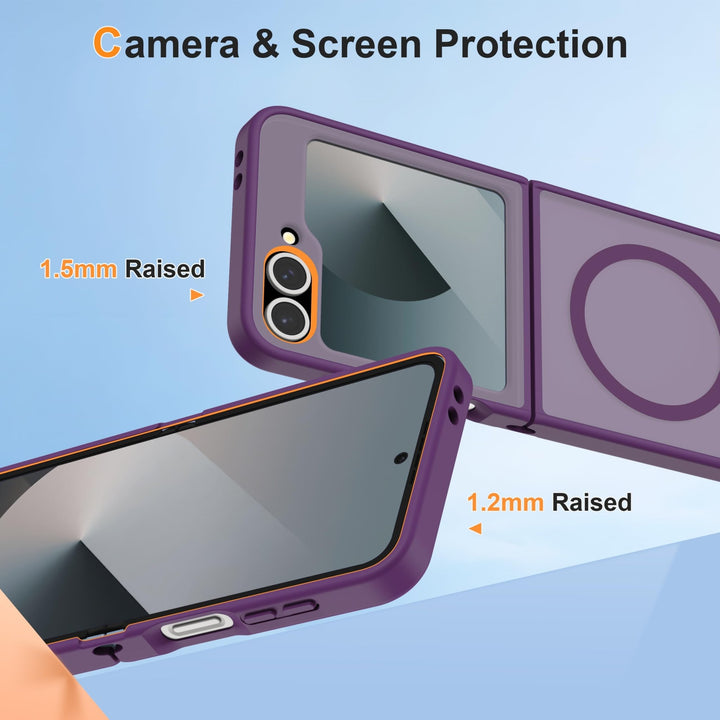 FoldTech Clear MagCase for Samsung Z6 - DOKUTRONIX