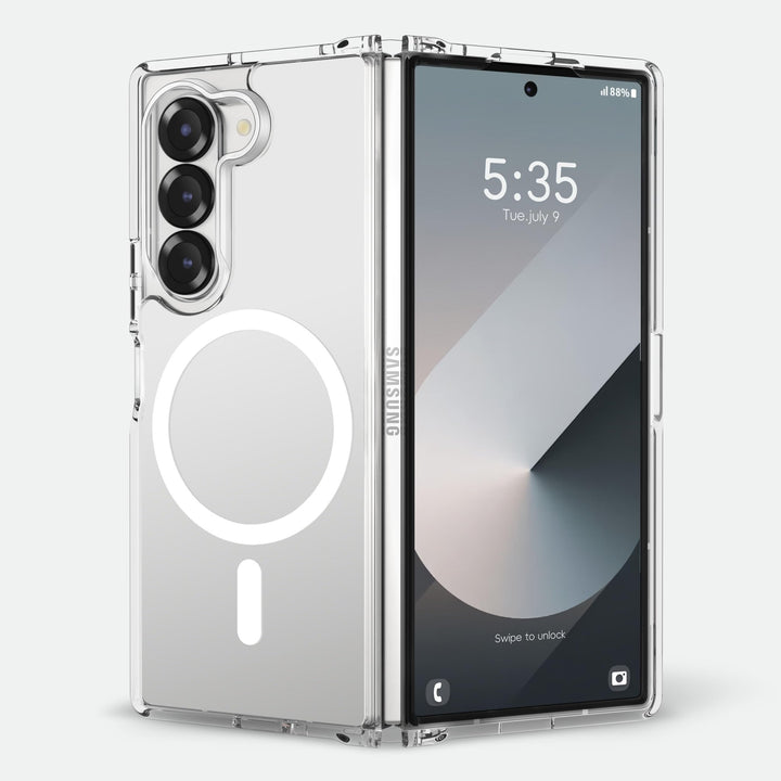 FoldTech Clear MagCase for Samsung Z6 - DOKUTRONIX