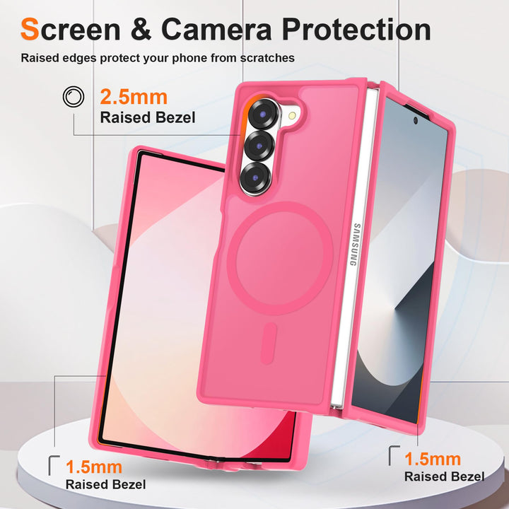 FoldTech Clear MagCase for Samsung Z6 - DOKUTRONIX