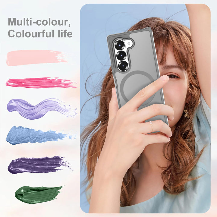 FoldTech Clear MagCase for Samsung Z6 - DOKUTRONIX