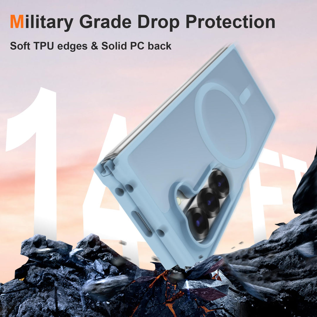 FoldTech Clear MagCase for Samsung Z6 - DOKUTRONIX