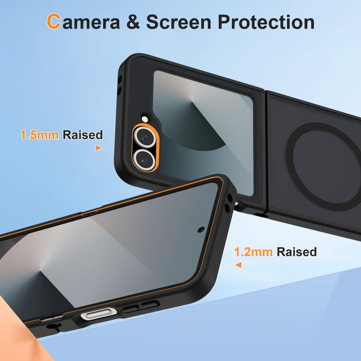 FoldTech Clear MagCase for Samsung Z6 - DOKUTRONIX