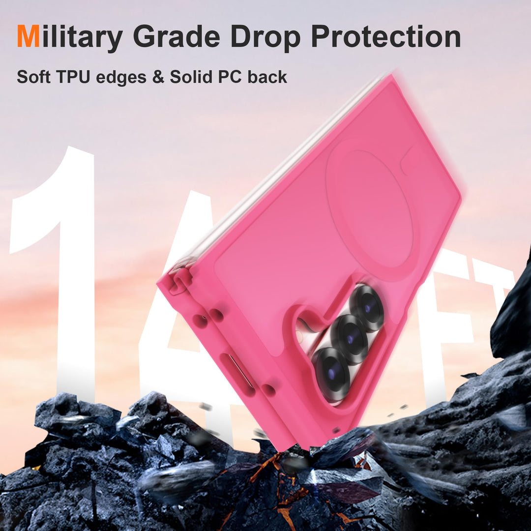 FoldTech Clear MagCase for Samsung Z6 - DOKUTRONIX
