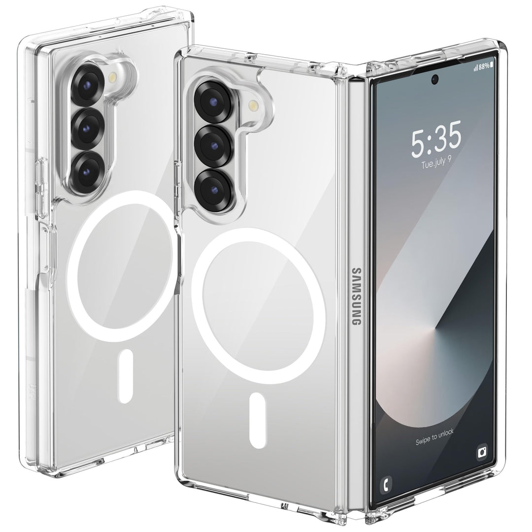 FoldTech Clear MagCase for Samsung Z6 - DOKUTRONIX