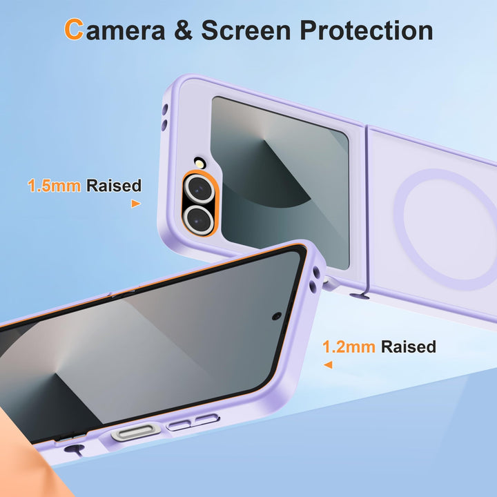FoldTech Clear MagCase for Samsung Z6 - DOKUTRONIX