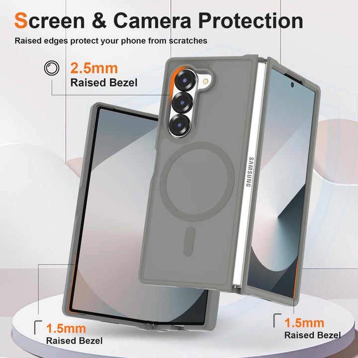 FoldTech Clear MagCase for Samsung Z6 - DOKUTRONIX