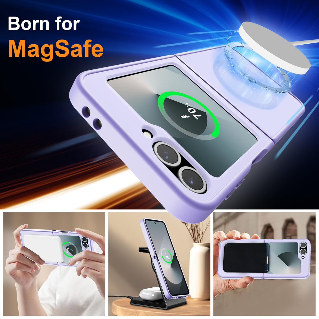 FoldTech Clear MagCase for Samsung Z6 - DOKUTRONIX