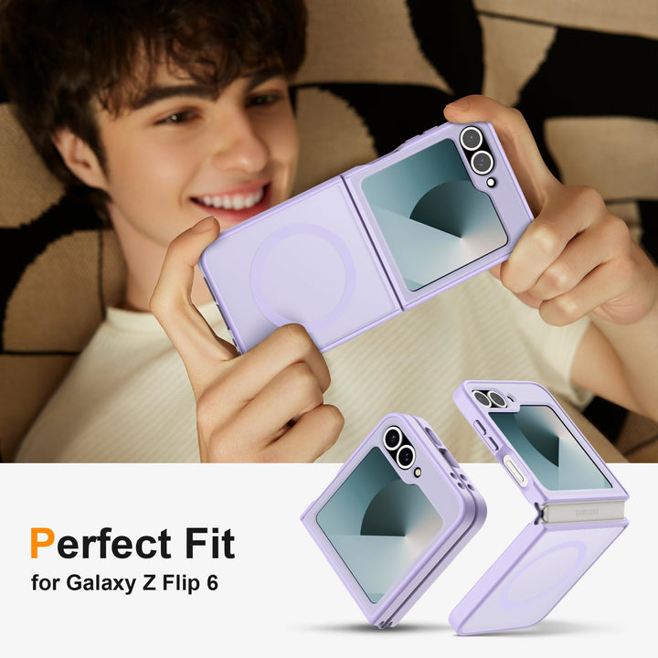 FoldTech Clear MagCase for Samsung Z6 - DOKUTRONIX