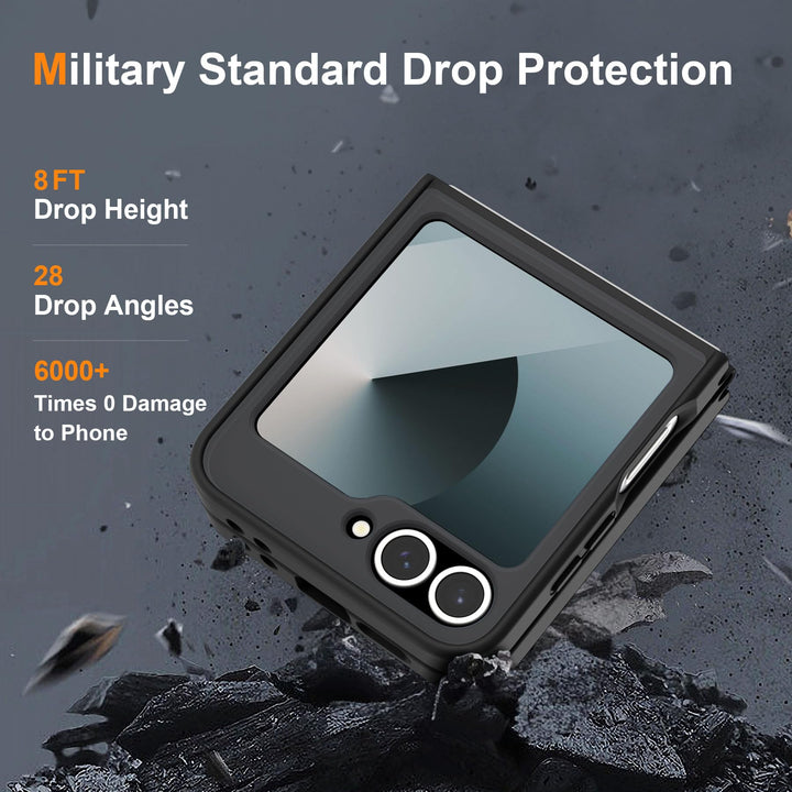 FoldTech Clear MagCase for Samsung Z6 - DOKUTRONIX