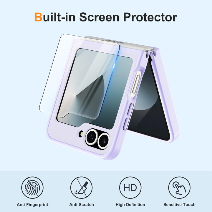 FoldTech Clear MagCase for Samsung Z6 - DOKUTRONIX