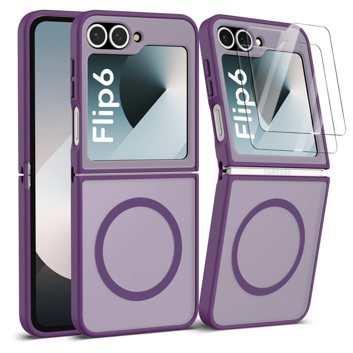 FoldTech Clear MagCase for Samsung Z6 - DOKUTRONIX