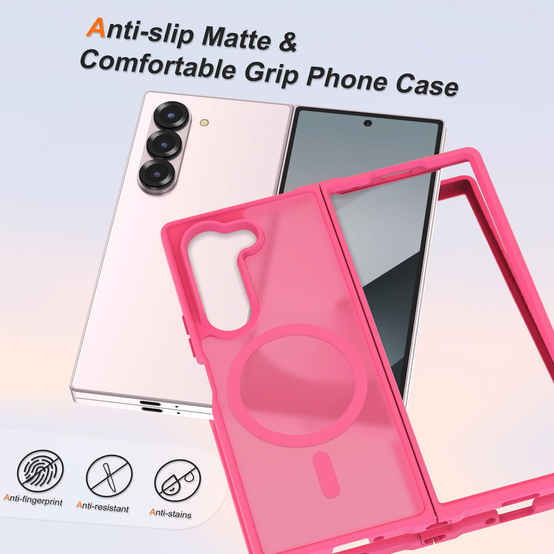 FoldTech Clear MagCase for Samsung Z6 - DOKUTRONIX