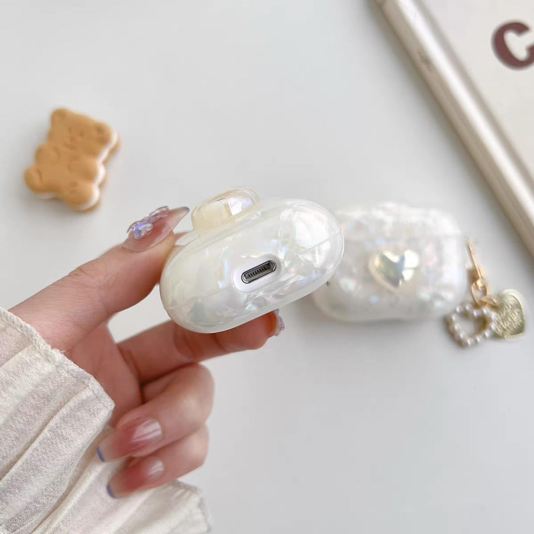 Glitter Pearl AirPods Case & Cleaner Kit - DOKUTRONIX