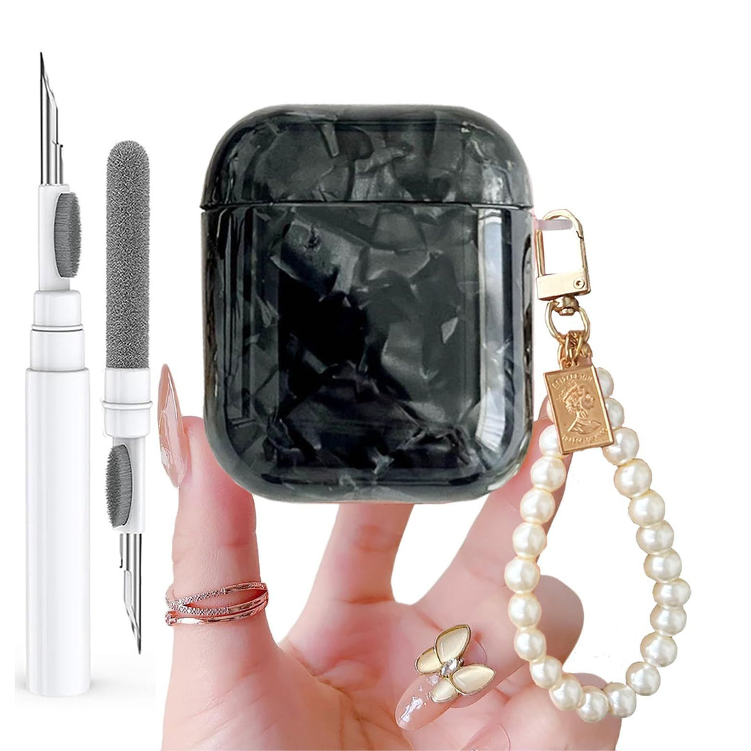 Glitter Pearl AirPods Case & Cleaner Kit - DOKUTRONIX