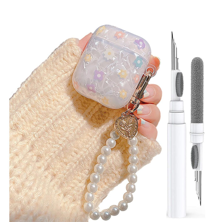 Glitter Pearl AirPods Case & Cleaner Kit - DOKUTRONIX