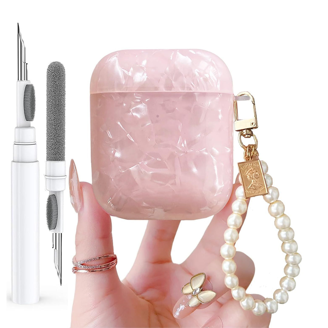 Glitter Pearl AirPods Case & Cleaner Kit - DOKUTRONIX