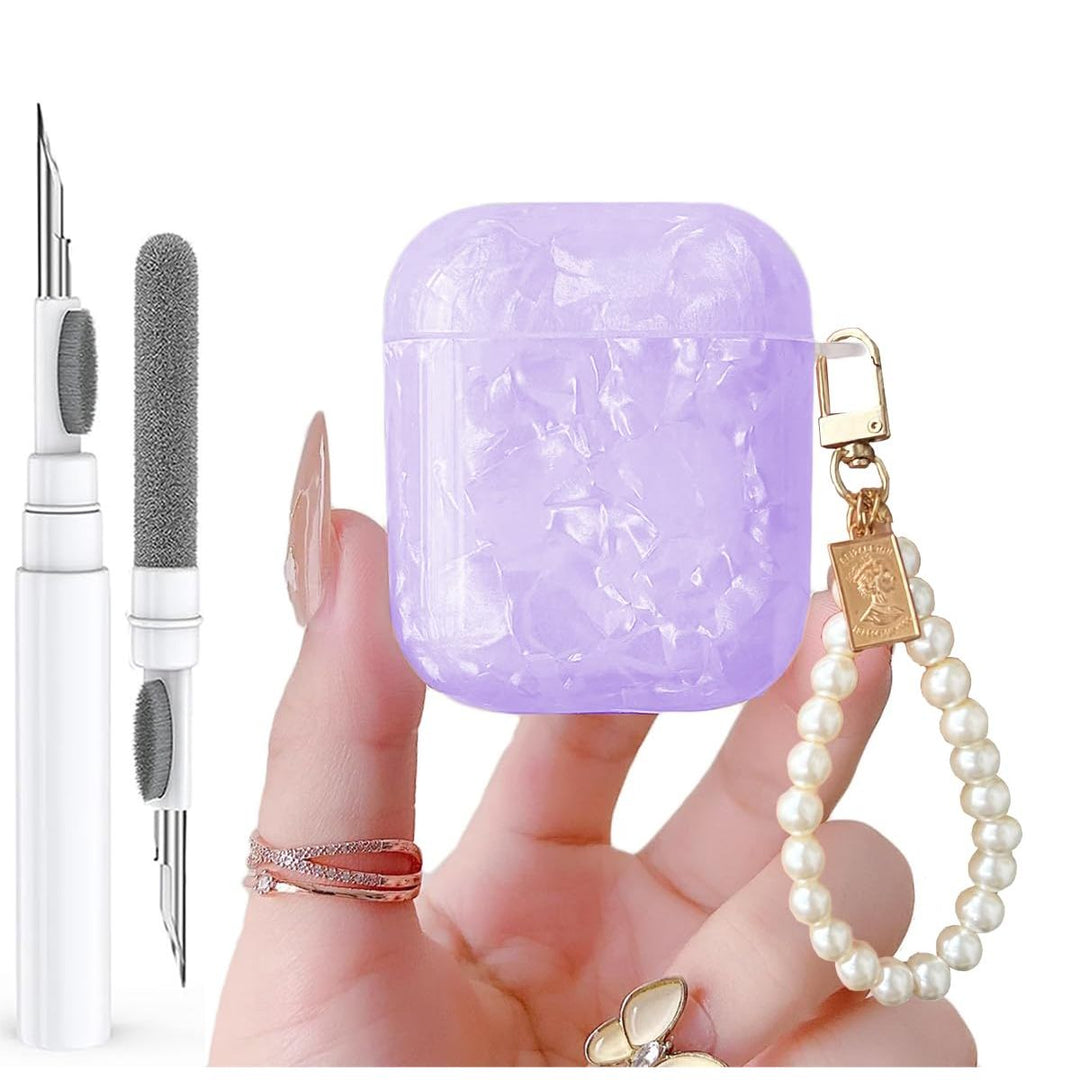 Glitter Pearl AirPods Case & Cleaner Kit - DOKUTRONIX