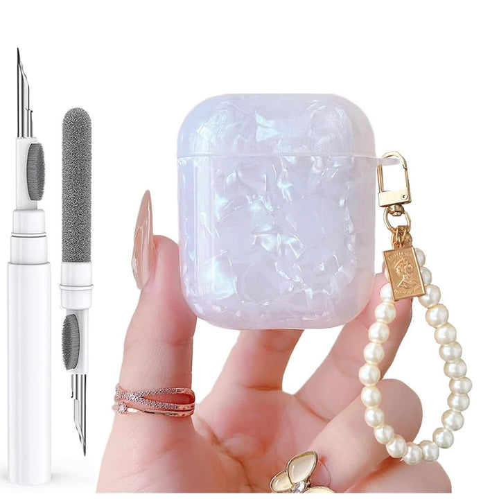 Glitter Pearl AirPods Case & Cleaner Kit - DOKUTRONIX