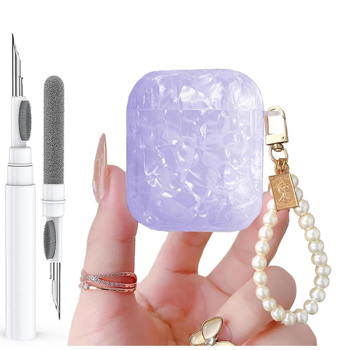 Glitter Pearl AirPods Case & Cleaner Kit - DOKUTRONIX
