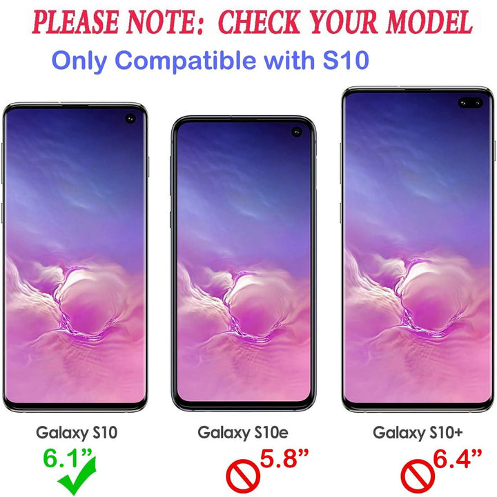 Galaxy S10 Rugged Shield Case - Purple/Pink - DOKUTRONIX