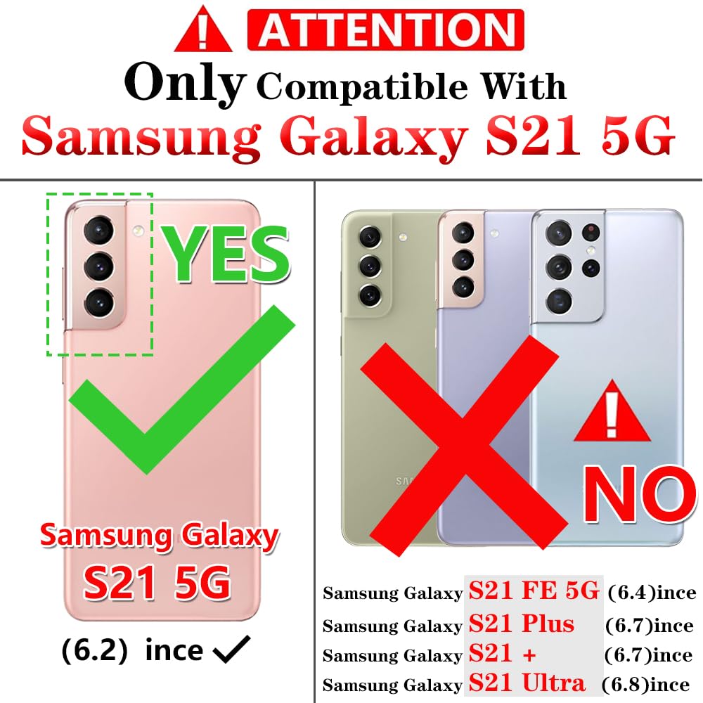 S21 ArmorCase: Red Military-Grade with Screen Protector - DOKUTRONIX