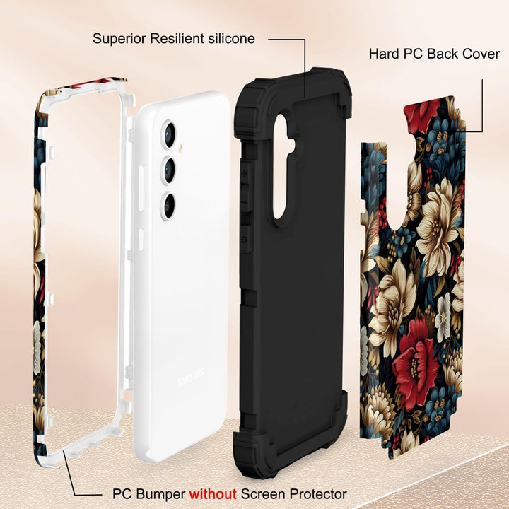 Galaxy S23 Plus 3-in-1 Shockproof Case - DOKUTRONIX