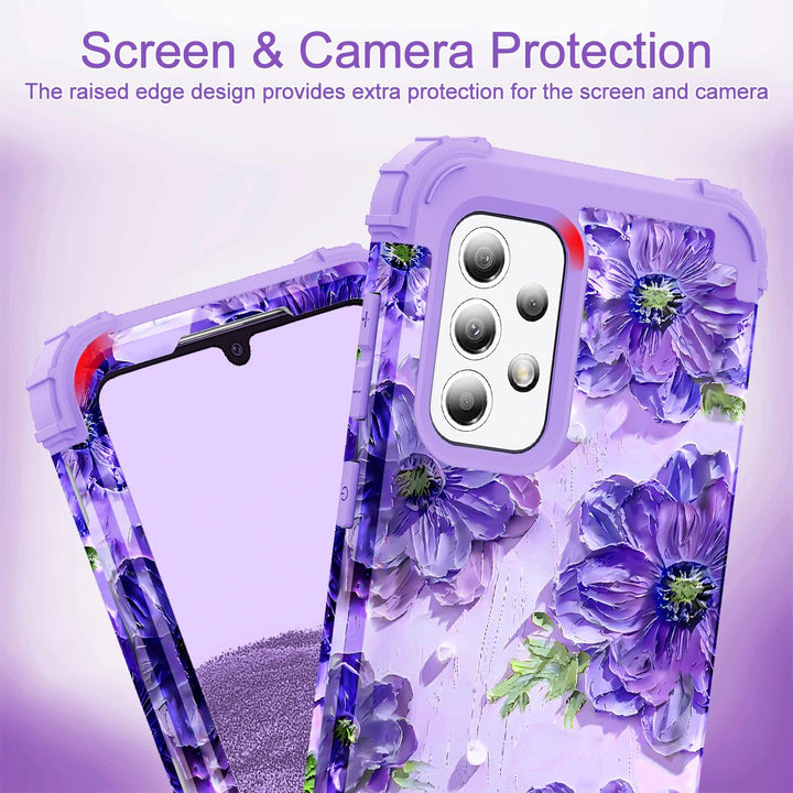 Galaxy S23 Plus 3-in-1 Shockproof Case - DOKUTRONIX