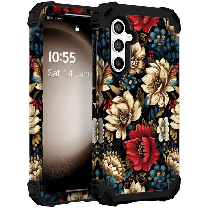 Galaxy S23 Plus 3-in-1 Shockproof Case - DOKUTRONIX