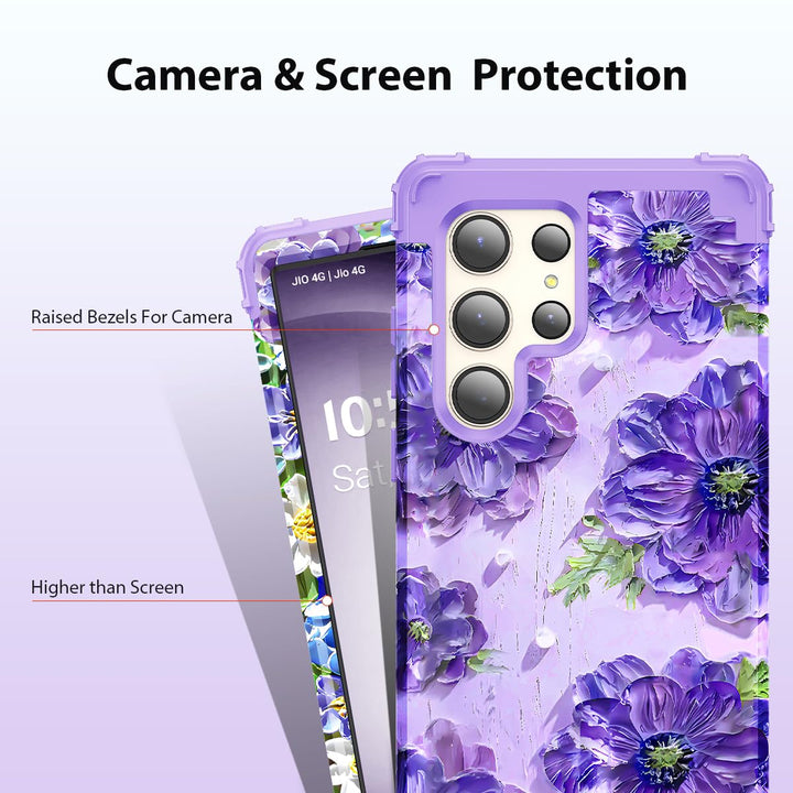 Galaxy S23 Plus 3-in-1 Shockproof Case - DOKUTRONIX