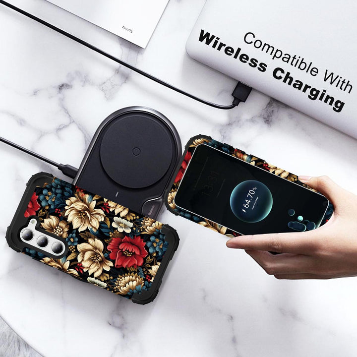 Galaxy S23 Plus 3-in-1 Shockproof Case - DOKUTRONIX