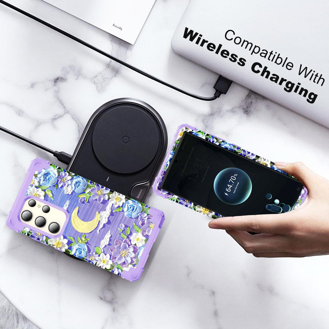 Galaxy S23 Plus 3-in-1 Shockproof Case - DOKUTRONIX