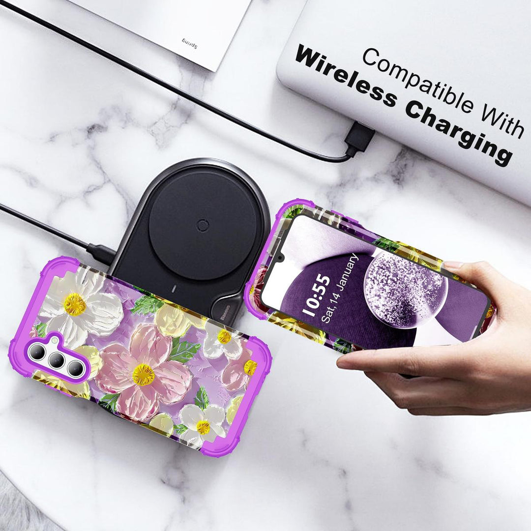 Galaxy S23 Plus 3-in-1 Shockproof Case - DOKUTRONIX