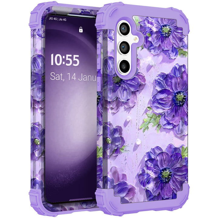 Galaxy S23 Plus 3-in-1 Shockproof Case - DOKUTRONIX