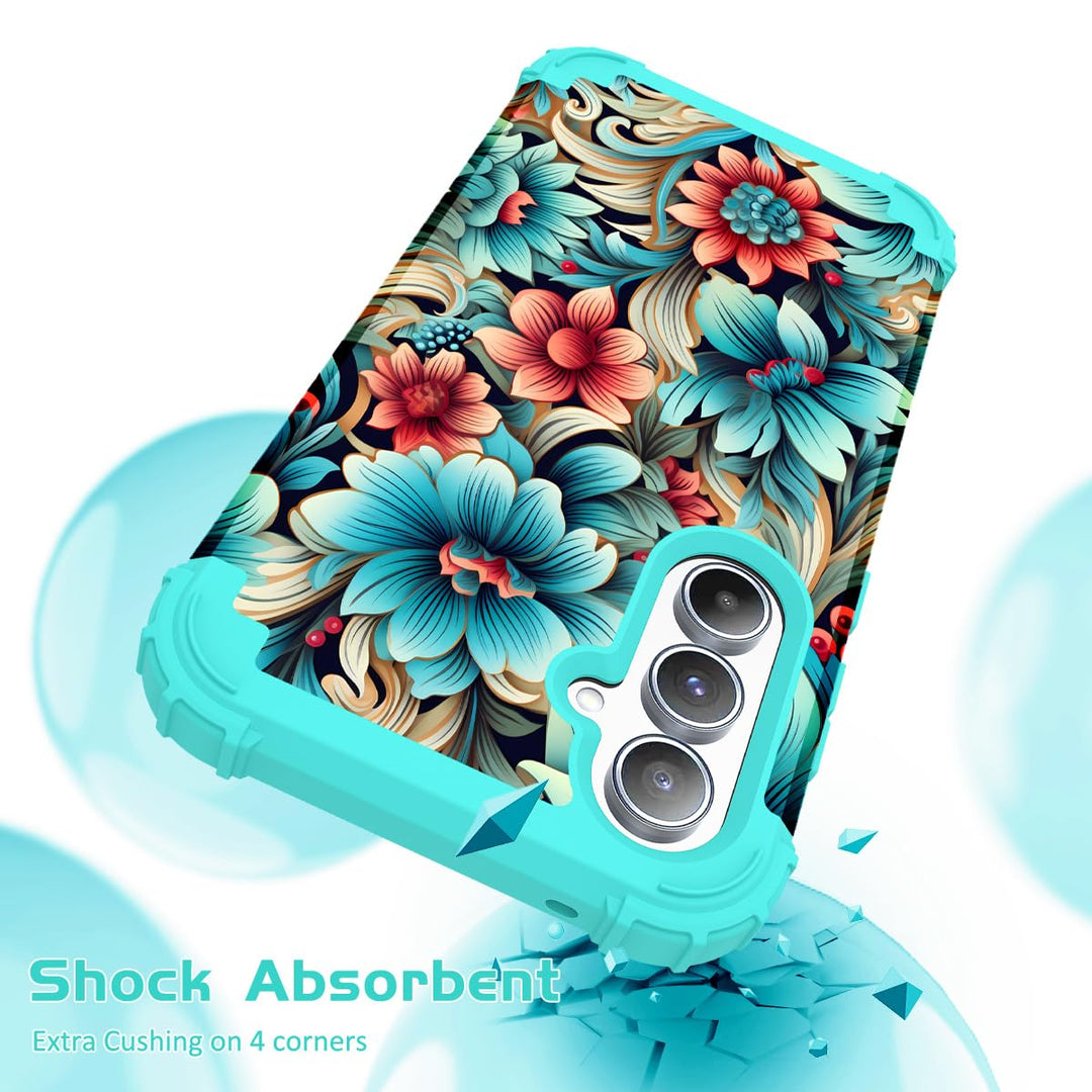 Galaxy S23 Plus 3-in-1 Shockproof Case - DOKUTRONIX